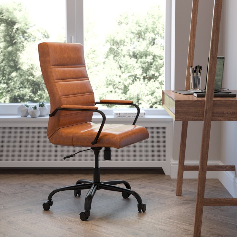 Office Chairs : High Back Chair with Wheels