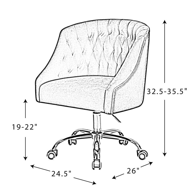 Office Chair: standard office chair