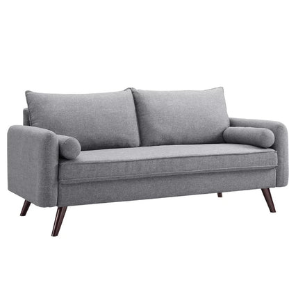 Office Sofa : RID 70.1'' Round Arm 2 Seater Sofa Sofa