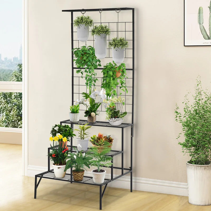 Plant Stand: 3-layer Multi-Tiered Plant Stand