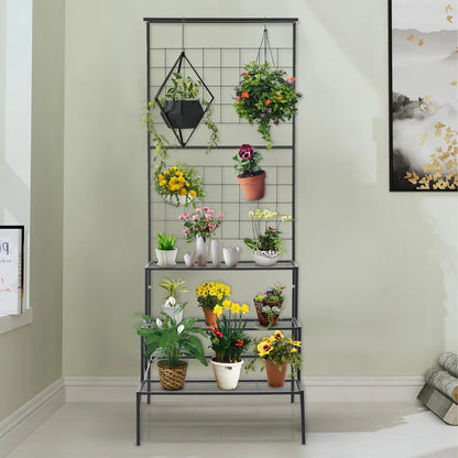 Plant Stand: 3-layer Multi-Tiered Plant Stand