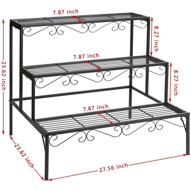 Plant Stand: 3 tier Display Rack