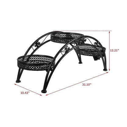 Plant Stand: Arch bridge design Plant Stand