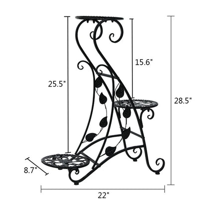Plant Stand: Etagere Metal Plant Stand