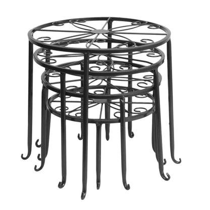 Plant Stand: Metal 4 Piece Plant Stand