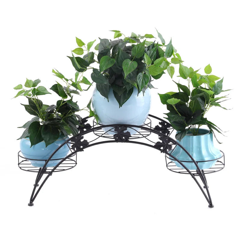 Plant Stand: Modern Round Multi-Tiered Plant Stand