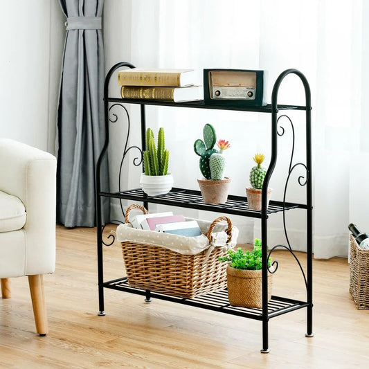 Plant Stand: Rectangular 3 Tier Plant Stand 