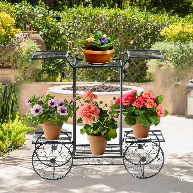 Plant Stand: Rectangular Multi-Tiered Plant Stand