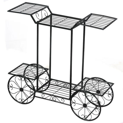 Plant Stand: Rectangular Multi-Tiered Plant Stand