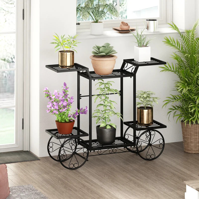 Plant Stand: Rectangular Multi-Tiered Plant Stand