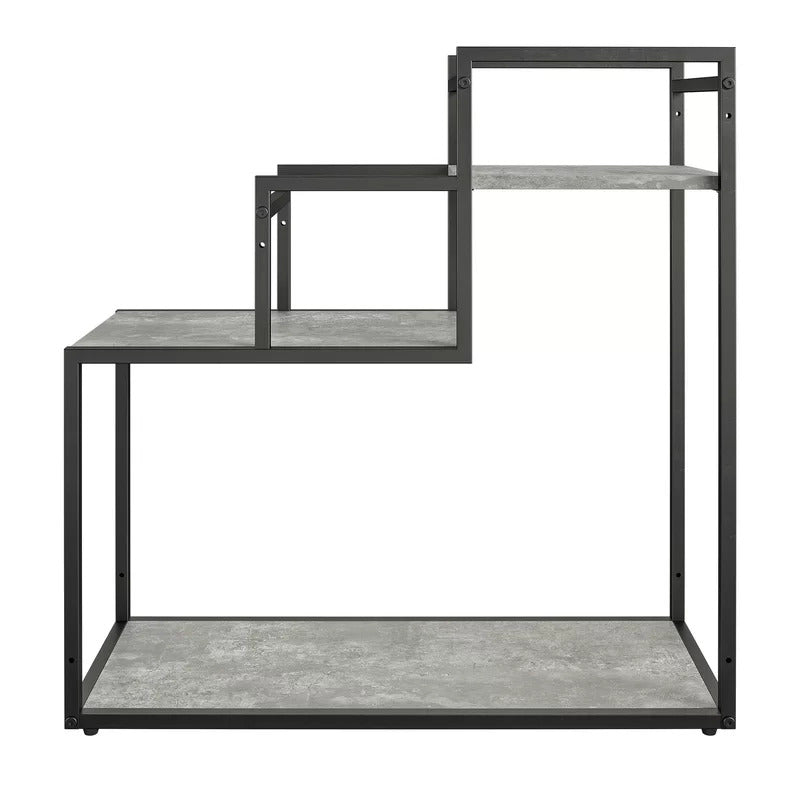 Plant Stand: Rectangular Multi-Tiered Plant Stand (Light Concrete)