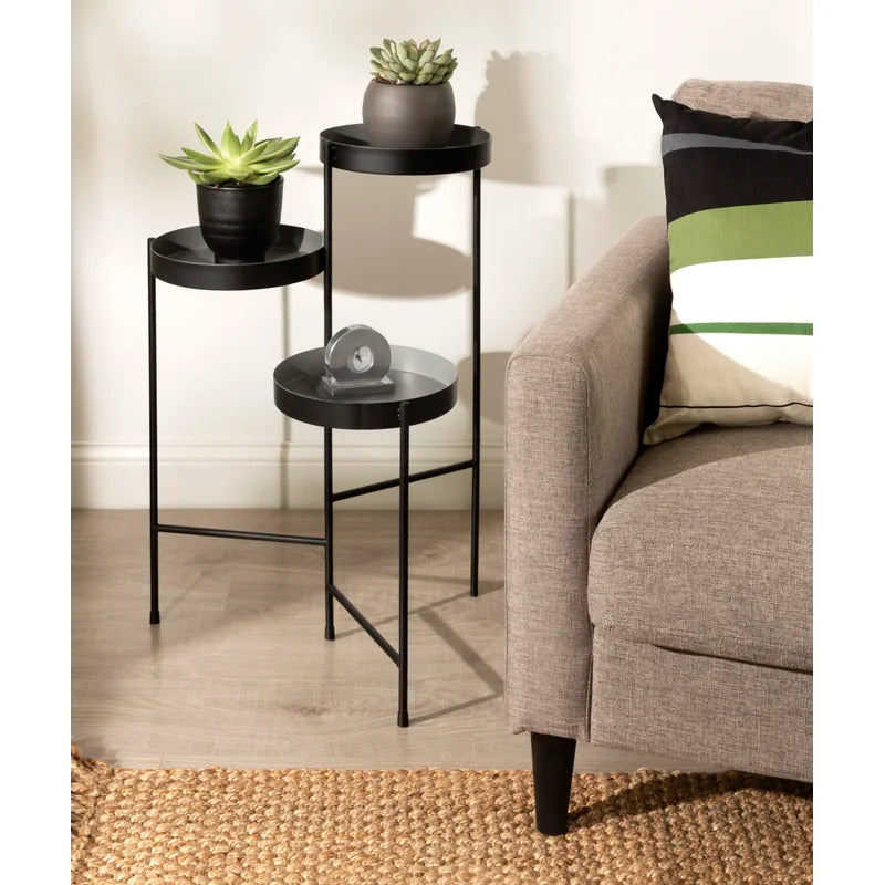 Plant Stand: Round Multi-Tiered Plant Stand