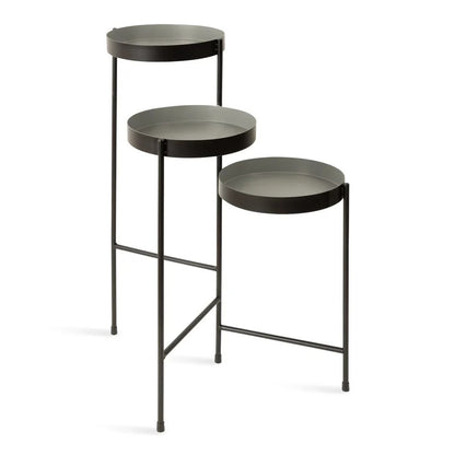 Plant Stand: Round Multi-Tiered Plant Stand