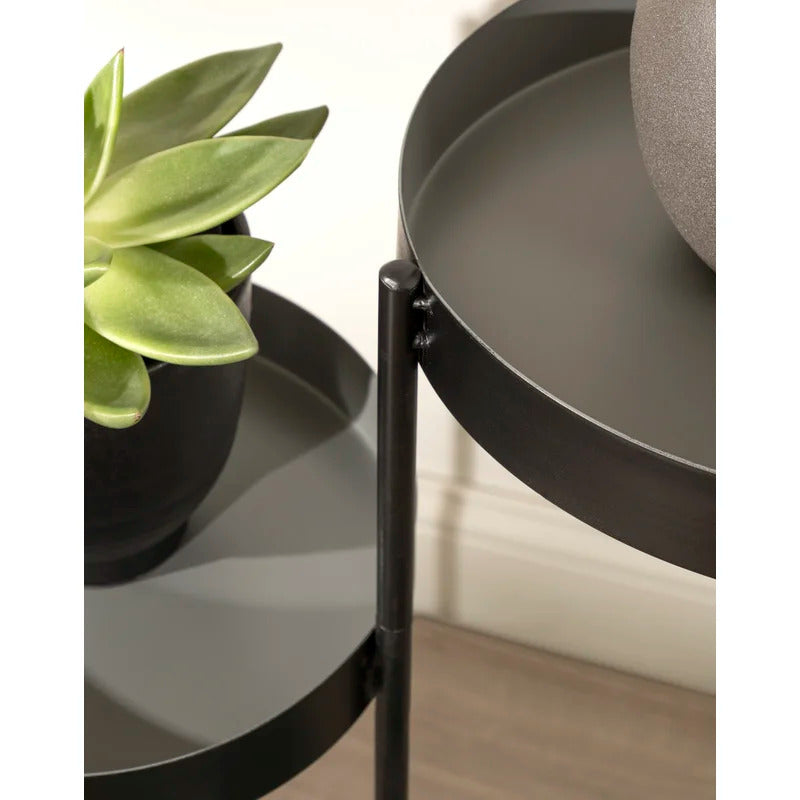 Plant Stand: Round Multi-Tiered Plant Stand