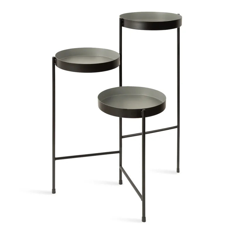 Plant Stand: Round Multi-Tiered Plant Stand