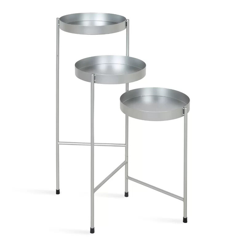 Plant Stand: Round Multi-Tiered Plant Stand