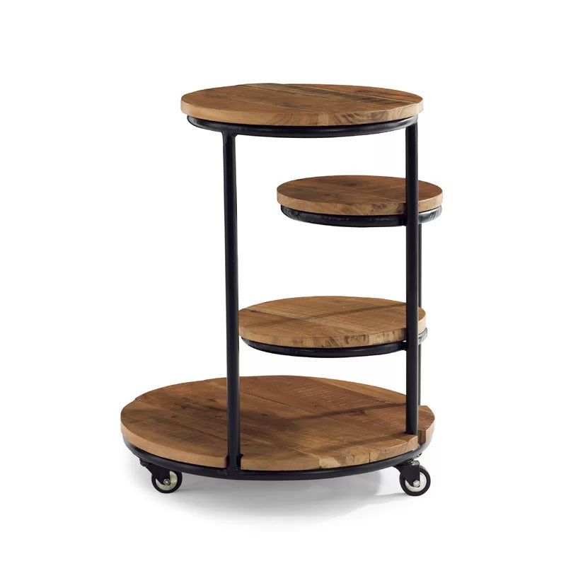 Plant Stand : Round Multi-Tiered Plant Stand