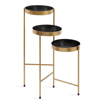 Plant Stand: Round Multi-Tiered Plant Stand