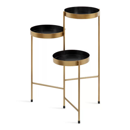 Plant Stand: Round Multi-Tiered Plant Stand