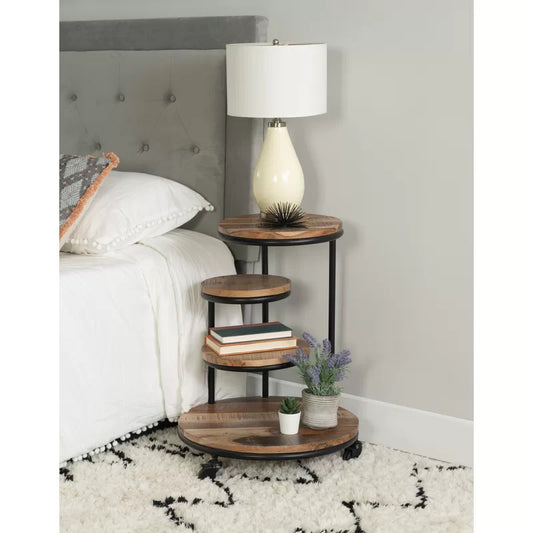 Plant Stand : Round Multi-Tiered Plant Stand