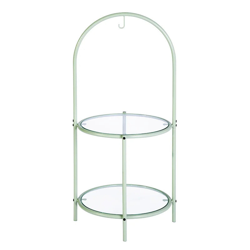 Plant Stand: Round Multi-Tiered Plant Stand in Metal