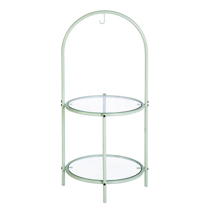 Plant Stand: Round Multi-Tiered Plant Stand in Metal