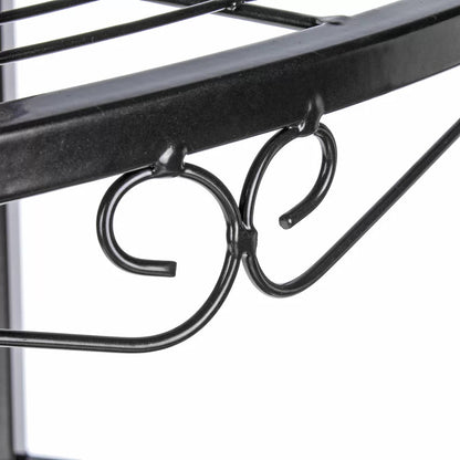 Plant Stand: Solid Iron Frame Plant Stand