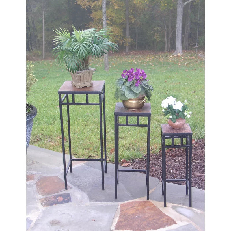 Plant Stand : Stone Plant Stand