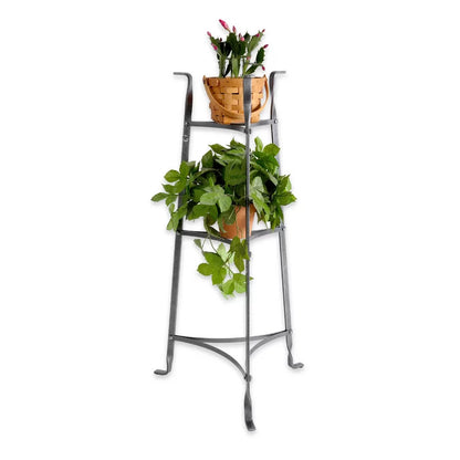 Plant Stand: Triangular Multi-Tiered Plant Stand