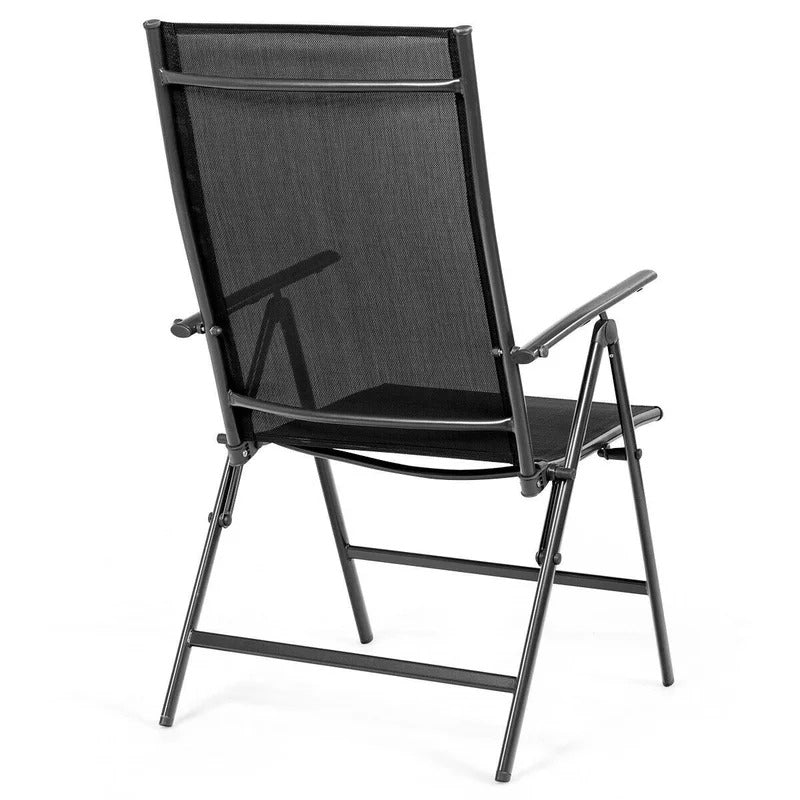 Portable Chair: Adjustable Portable Reclining Folding Desk Chair