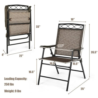 Portable Chair: Folding Chairs Sling Portable Chair