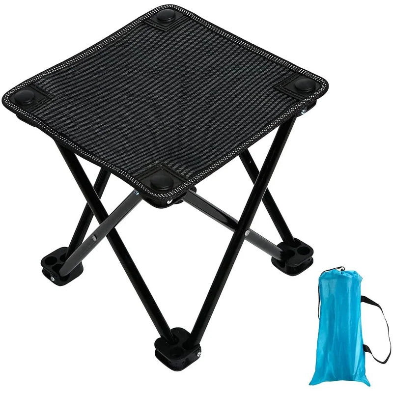 Portable Chair: Mini Camping Stool Portable Folding Stool Portable Chair