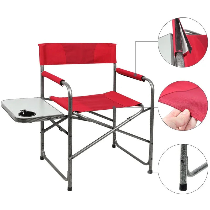 Portable Chair: Portable Camping Chair With Side Table