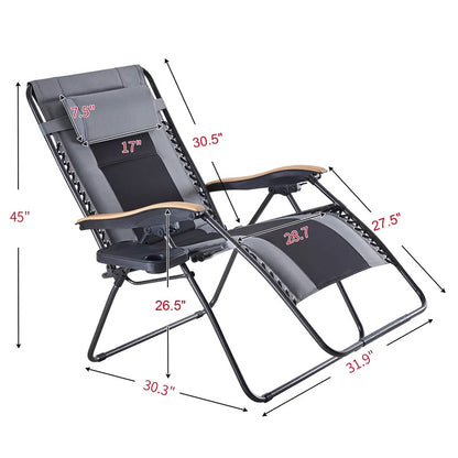 Portable Chair: Reclining Folding Chair