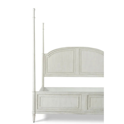 Poster Bed: Arched paneled Poster Bed