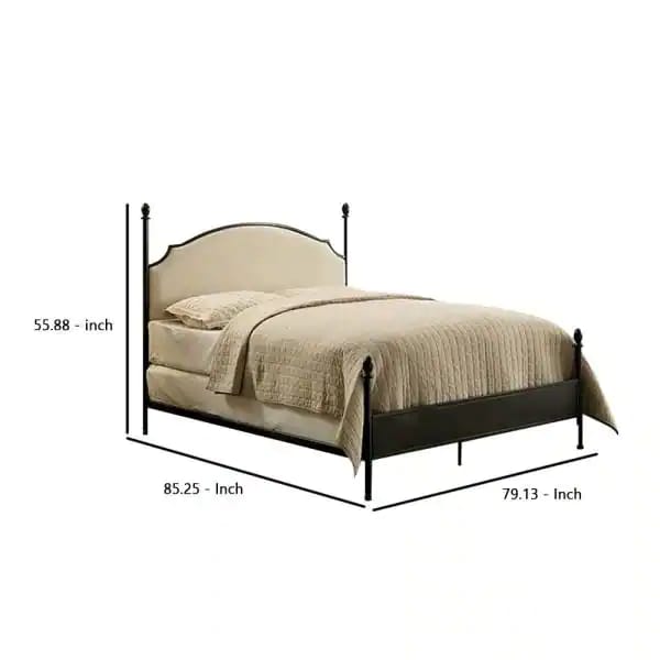 Poster Bed: Polyester Blend Metal Poster Bed