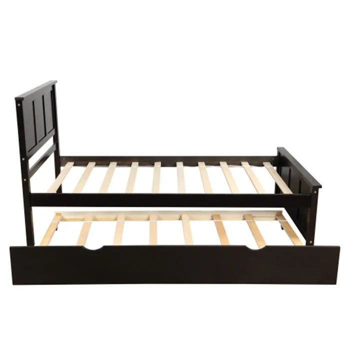 Poster Bed: Twin Storage Poster Bed