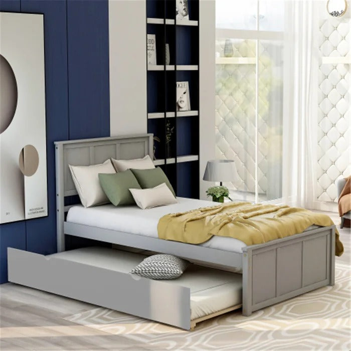Poster Bed: Twin Storage Poster Bed