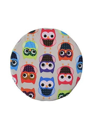 Pouffe: Owl Pouffe With Digital Print