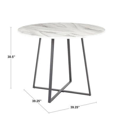 Premium Dining Table: ANDY Round Dining Table