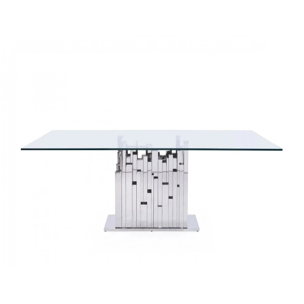 Premium Dining Table Edward Stainless Steel Dining Table