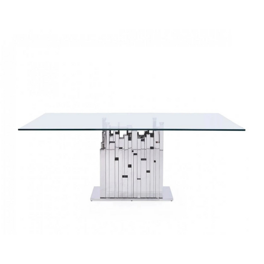 Premium Dining Table Edward Stainless Steel Dining Table