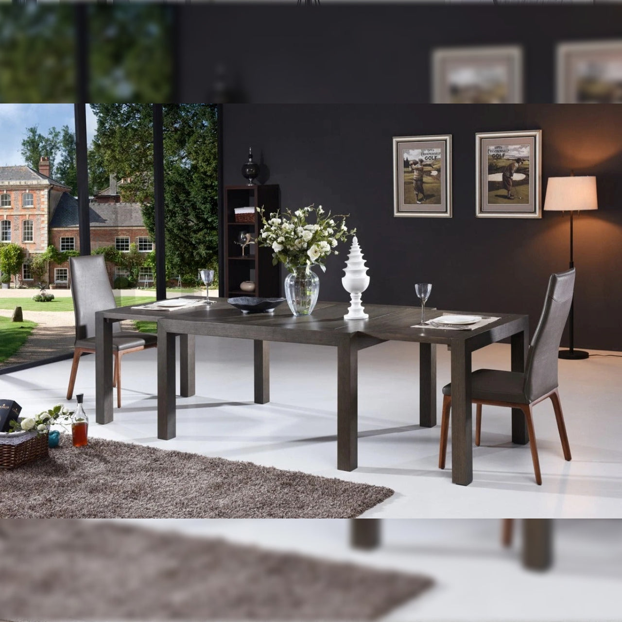 Premium Dining Table Gracy Extendable Dining Table