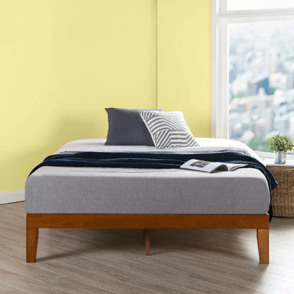 Queen Size Bed : Harlow Solid Wood Platform Bed