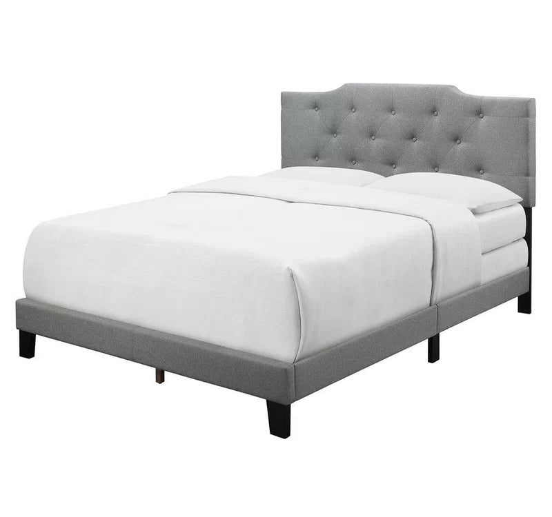 Queen Size Bed : Tufted Standard Bed