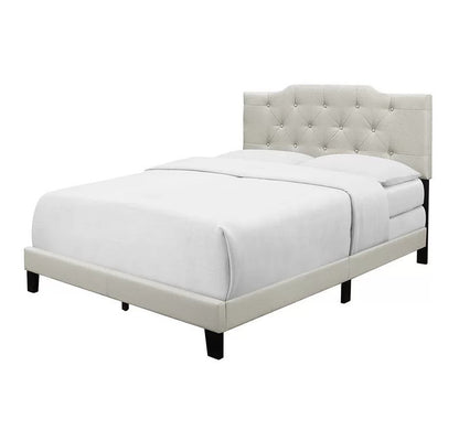 Queen Size Bed : Tufted Standard Bed