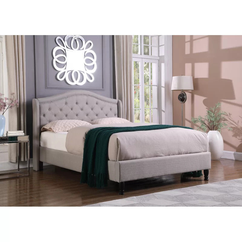 Queen Size Bed : salena Platform Bed