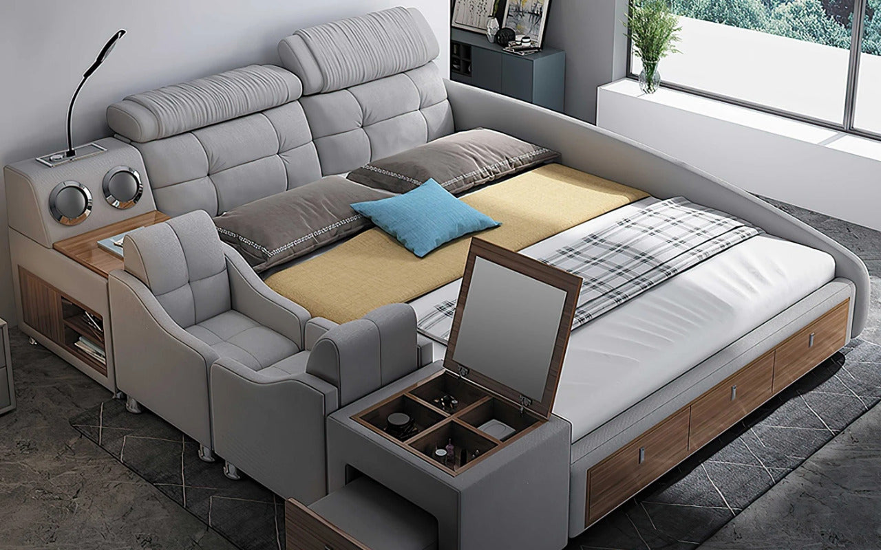 Smart shop bed design