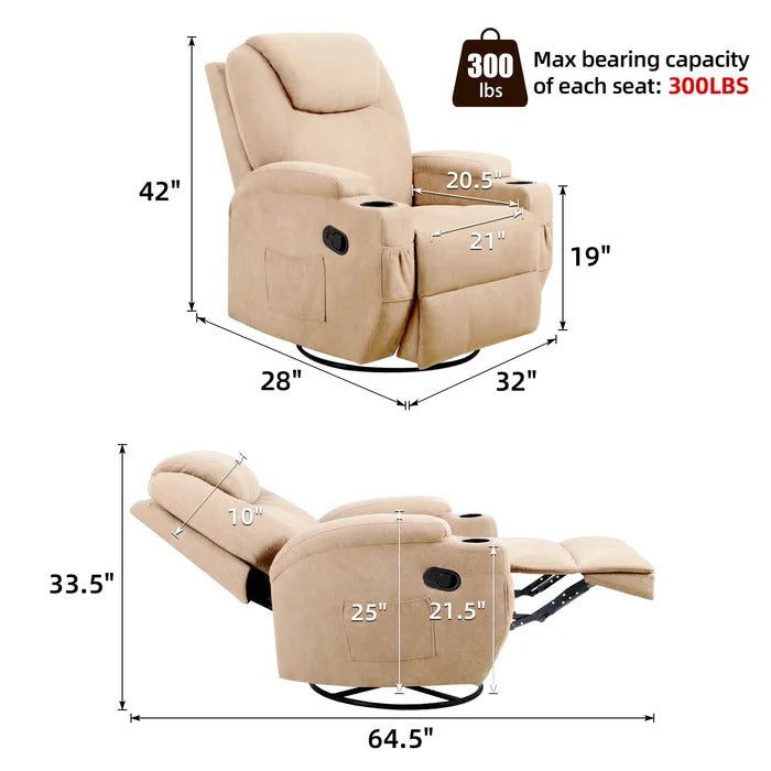 Recliner: Reclining Heated Massage Chairs