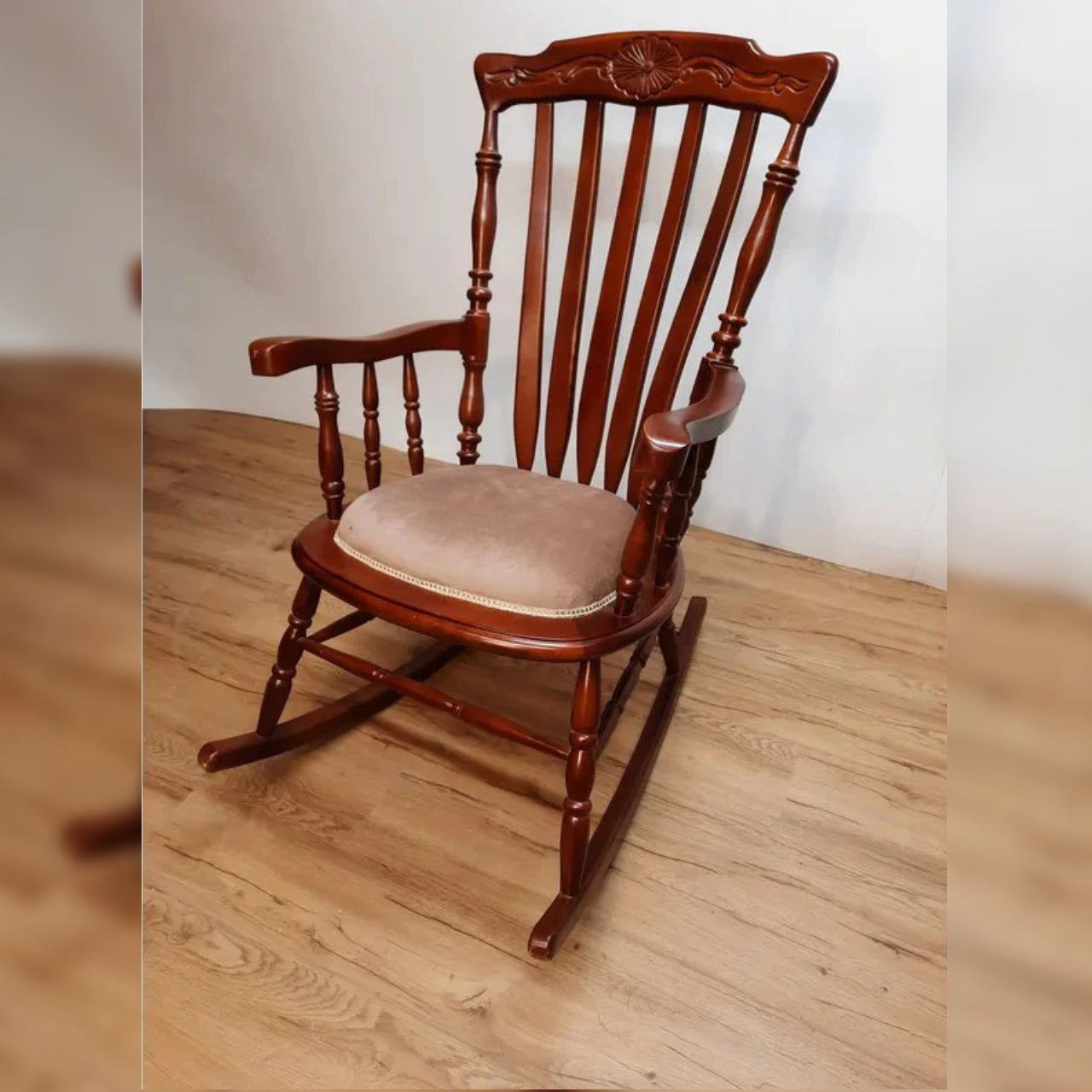 Rocking Chair Cherry Finished Rocking Chair